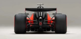 Audi вперше показала свій болід "Формули-1" (4 фото + відео)