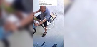 Мужчина снял с чужого велосипеда сиденье