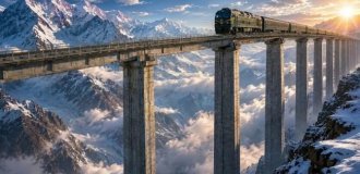 Permafrost and Thin Air: How and Why Chinese Engineers Built the World's Highest Railway (9 Photos)