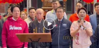 Чоловіка вирвало за президента Тайваню