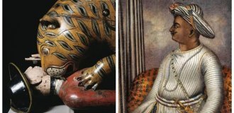 Необычный тигр султана Типу: механическое чудо и  символ ненависти (13 фото + 1 видео)