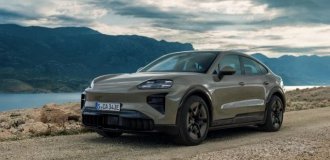 Один из самых быстрых серийных кроссоверов в мире представили Porsche — Cayenne Coupé Electric (7 фото)