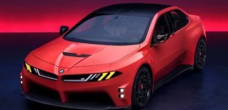 BMW везет на дороги электрическую M3 (7 фото)
