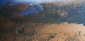 Самый четкий снимок северного полюса на Марсе (2 фото)