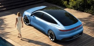 Китайцы  сделали Porsche Taycan по цене 16000 долларов —  это электрический лифтбек MG 07 за 16000 долларов (14  фото)