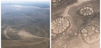 Древние круги в Иордании, происхождение которых никто не может объяснить (9 фото)