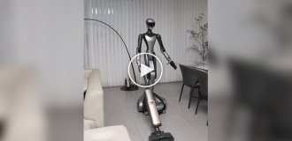 Робот, который способен убираться и готовить