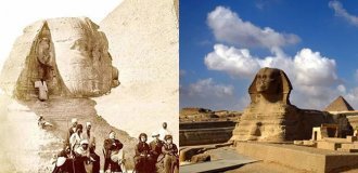 Как выглядели любимые туристами места столетие назад (21 фото)