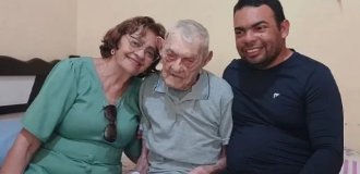 Найстаршому чоловікові у світі виповнилося 113 років: бразилець Жуан Марінью Нету відзначає день народження (2 фото)