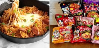 Попередження про рак і безпліддя знайшли на популярній локшині (3 фото + 1 відео)