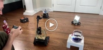 Парень сделал управляемый аквариум для своей рыбки