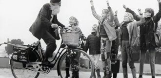 How "Steel Grandpa" Gustaf Håkansson Showed Up the Cycling Elite (9 photos)