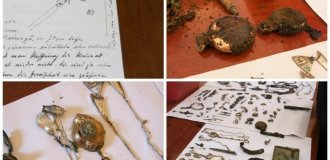 The Germans found a treasure in Poland using my grandfather's old map (17 photos)