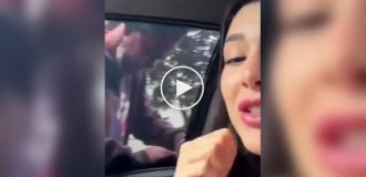 Девушка в прямом эфире сняла, как мужчина пытался вскрыть ее автомобиль