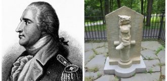 Памятник ноге героя-предателя, имя которого его страна постаралась стереть из памяти (9 фото)