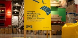 IKEA у Саудівській Аравії почала давати знижки за пройдені кроки в магазині (2 фото)