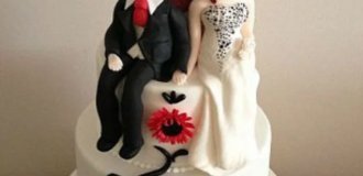 Дивні весільні торти (17 фото)