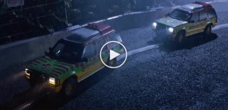 Забавная реклама для Супербоула со звездами оригинального «Парка Юрского периода»