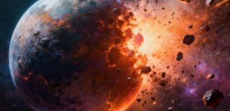 В недрах Земли могут скрываться остатки другой планеты (3 фото)