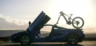 McLaren представил очень мощный электровелосипед (7 фото)
