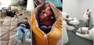 Strange and so attractive sofas that you don’t want to get up from at all (19 photos)