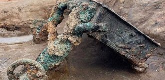 В Испании раскопали уникальную «колесницу богов» возрастом 2500 лет (4 фото)