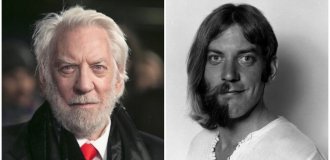 The Hunger Games star Donald Sutherland died after a long illness (4 photos)