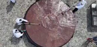 Солодкий рекорд: в Аргентині приготували гігантське печиво (2 фото + 1 відео)