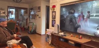 91-летний дед-стример прославился в сети (3 фото + 1 видео)