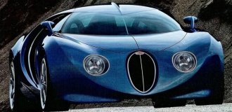 Каким мог стать Bugatti Veyron (10 фото)