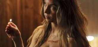 Сидни Суини голая работает в саду (8 фото)