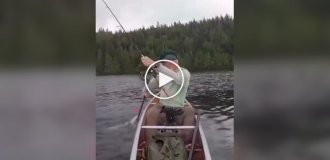 Luck has turned away from the fisherman