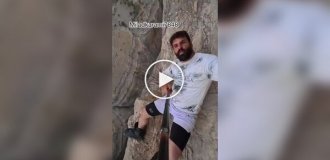На роликах по скалистым горам Загрос: экстремальное видео