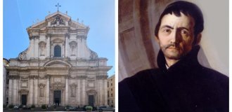 Обманчивая красота: иллюзорный купол церкви Святого Игнатия в Риме (12 фото)