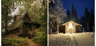 20 восхитительных домиков и хижин, где можно найти убежище от мира (21 фото)