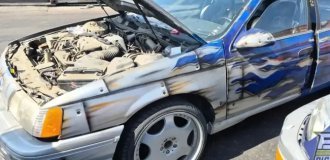 One of the projects of the show "Car on" "Pumping" was found in a landfill (10 photos)