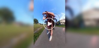 Flying girl