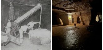 Пещера Пивной каменоломни (17 фото + 1 видео)