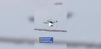 В Китае тестируют эффективный способ борьбы с обледенением ЛЭП