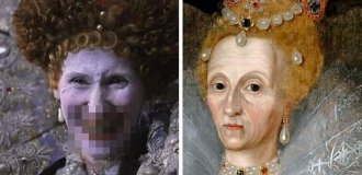 Why Elizabeth I had black teeth, and how she introduced the fashion for them (5 photos)