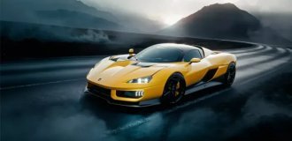 A 2157-horsepower V12 hypercar created in Italy (10 photos)
