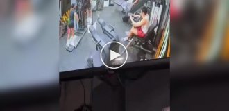 Необычный случай в тренажерном зале