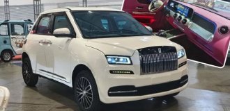 The Chinese presented miniature copies of Rolls-Royce and Maybach (9 photos)