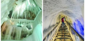 Вечная мерзлота под землёй: тайна ледяных пещер (11 фото + 1 видео)