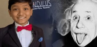“The Second Einstein”: a boy genius with a unique mind enters university at the age of 12 (2 photos + 1 video)