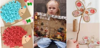 How to entertain a child: simple and interesting crafts that you can do with children (15 photos)