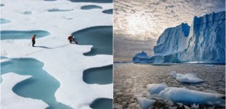 Глобальное потепление на тормозах: Арктика не тает так быстро, как ждали (3 фото + 1 видео)