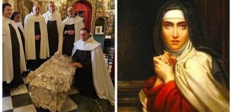 Carmelite nun surprised scientists 450 years after her death (7 photos)