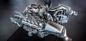 Столько  разговоров об экологии и электродвигателях было...  и вот в AMG уже работают над новым V8 (8  фото)
