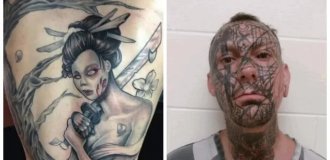 18 татуировок, целесообразность создания которых сложно объяснить (19 фото)